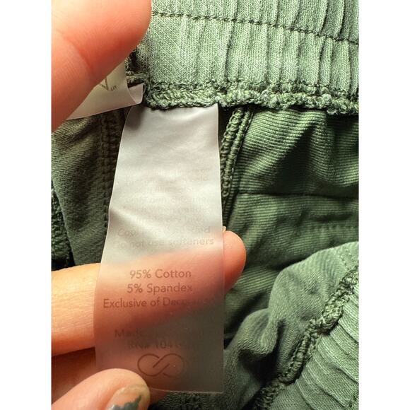 Calia army green jogger sweatpants womens medium workout athleisure hiking gym - Picture 5 of 9